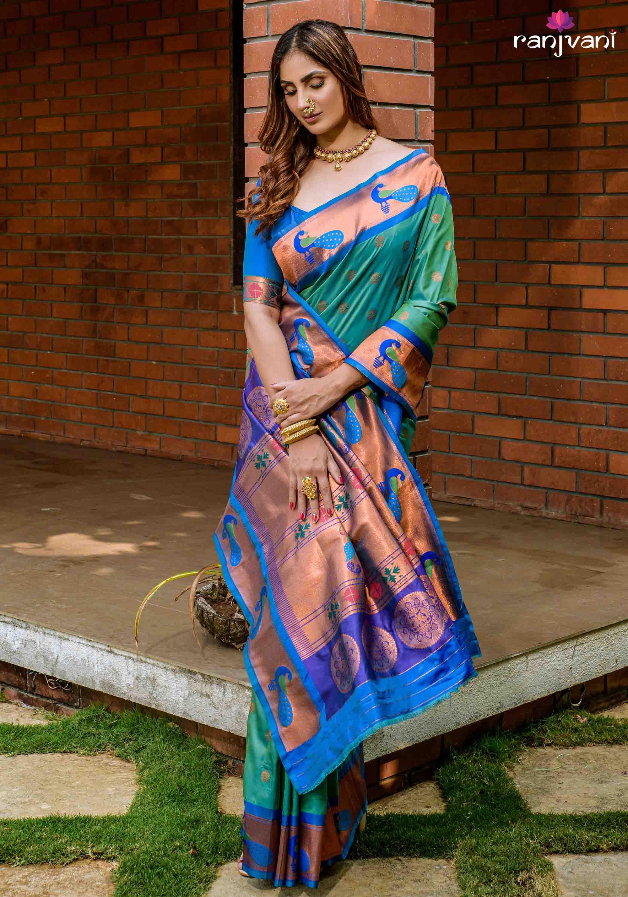 Priyanka Paithani Saree - Ranjvani