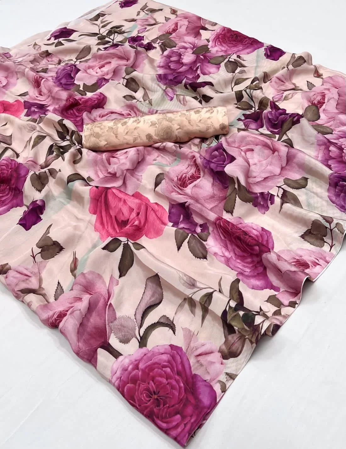 Qaafirana (Saree) - Satin Silk