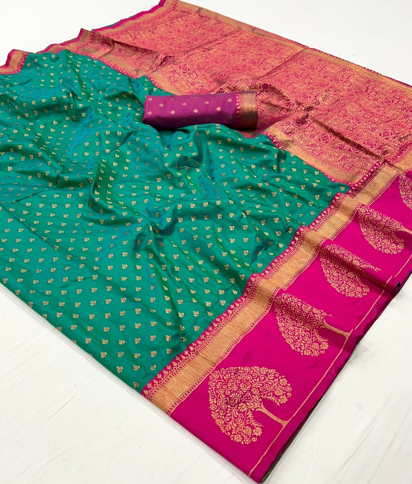 Raga Kalyan (Saree) - Ranjvani Sarees