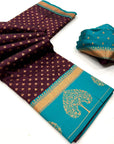 Raga Kalyan (Saree) - Ranjvani Sarees