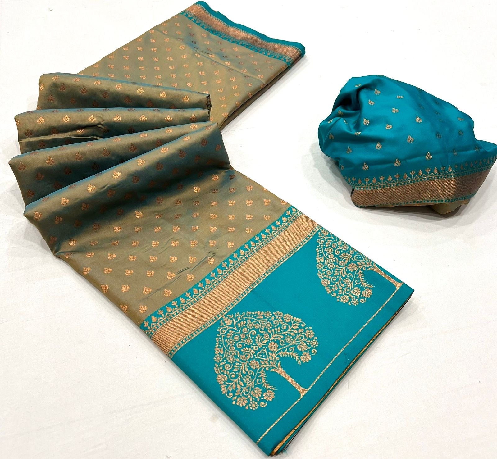 Raga Kalyan (Saree) - Ranjvani Sarees