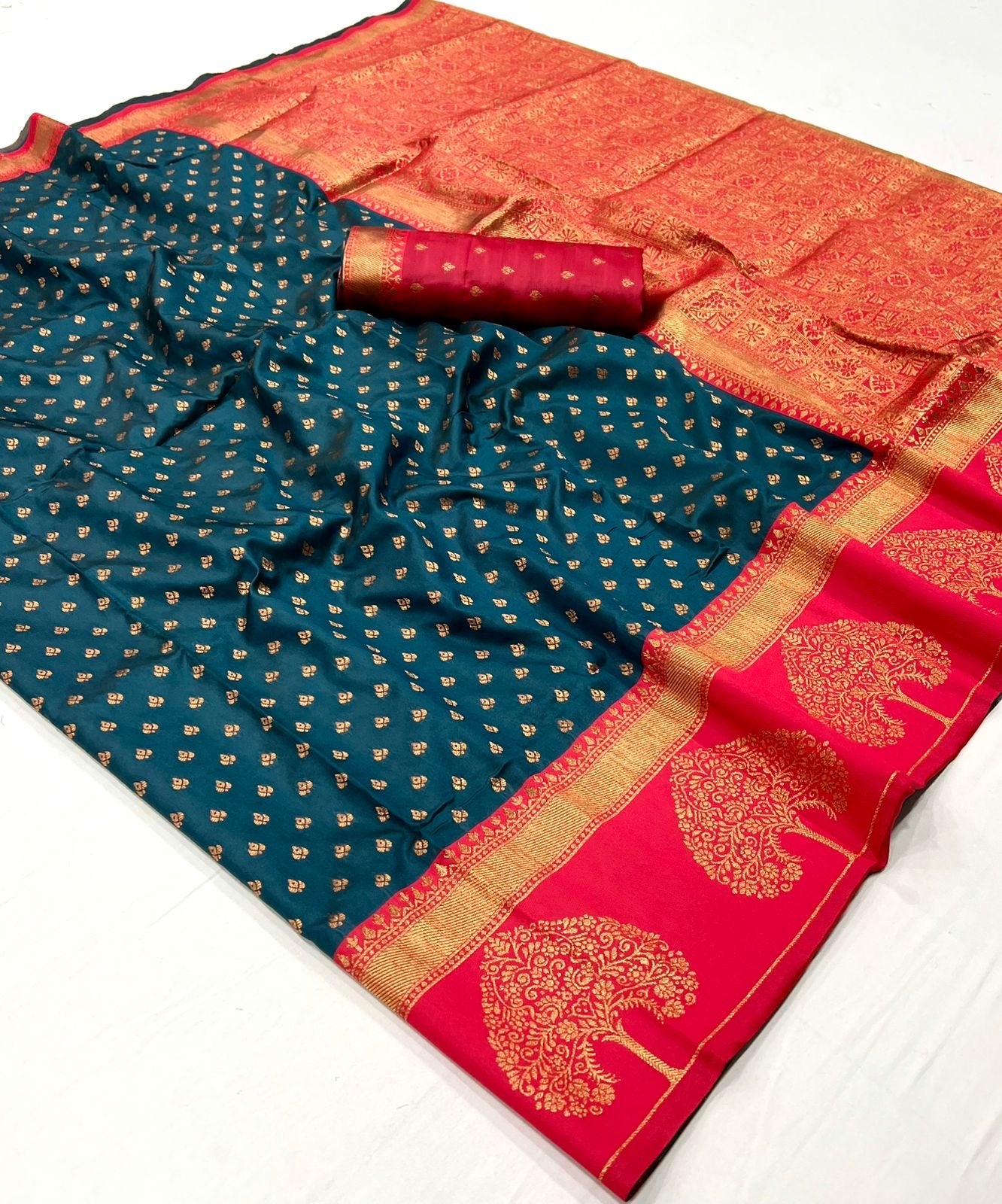 Raga Kalyan (Saree) - Ranjvani Sarees