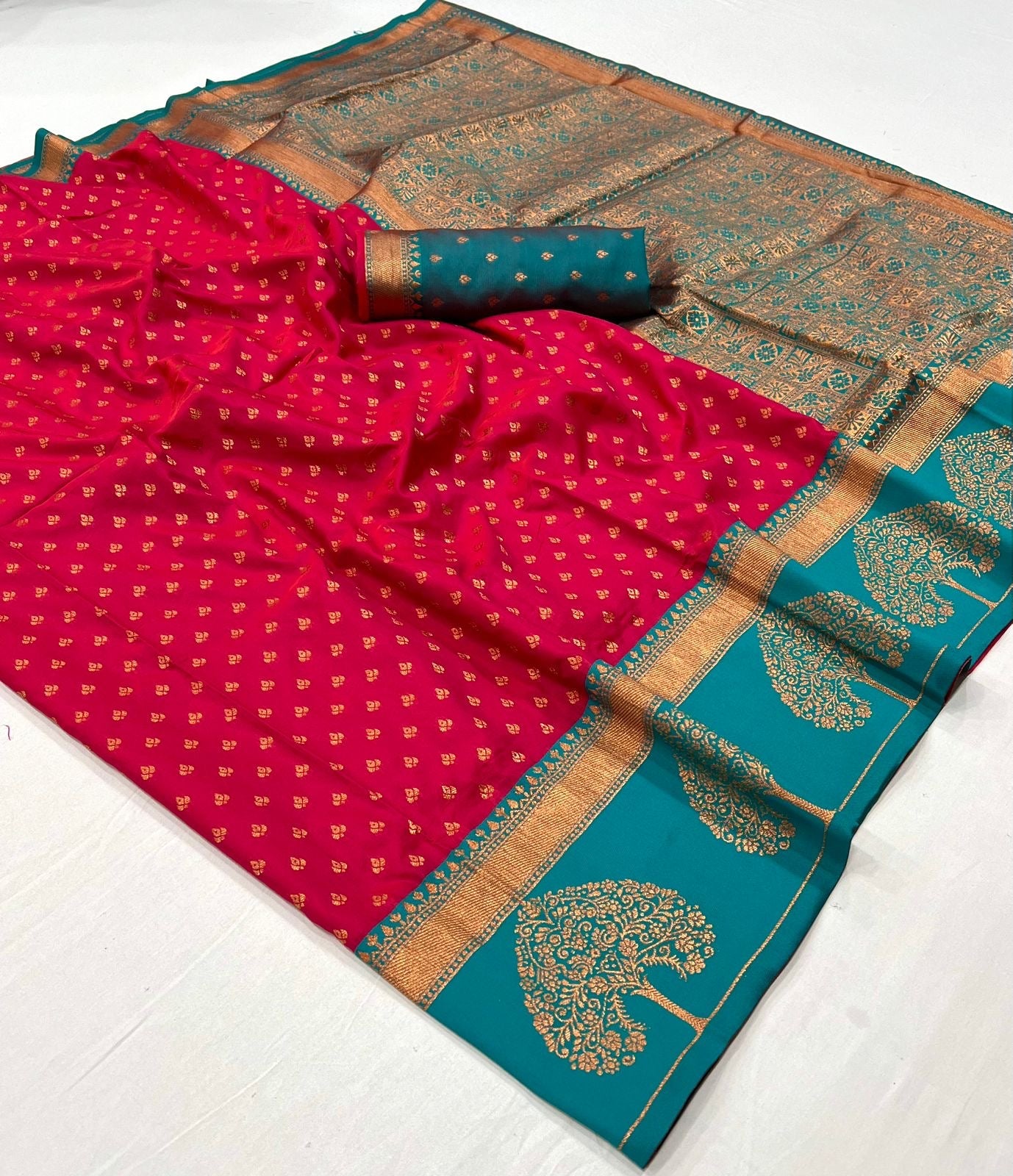 Raga Kalyan (Saree) - Ranjvani Sarees