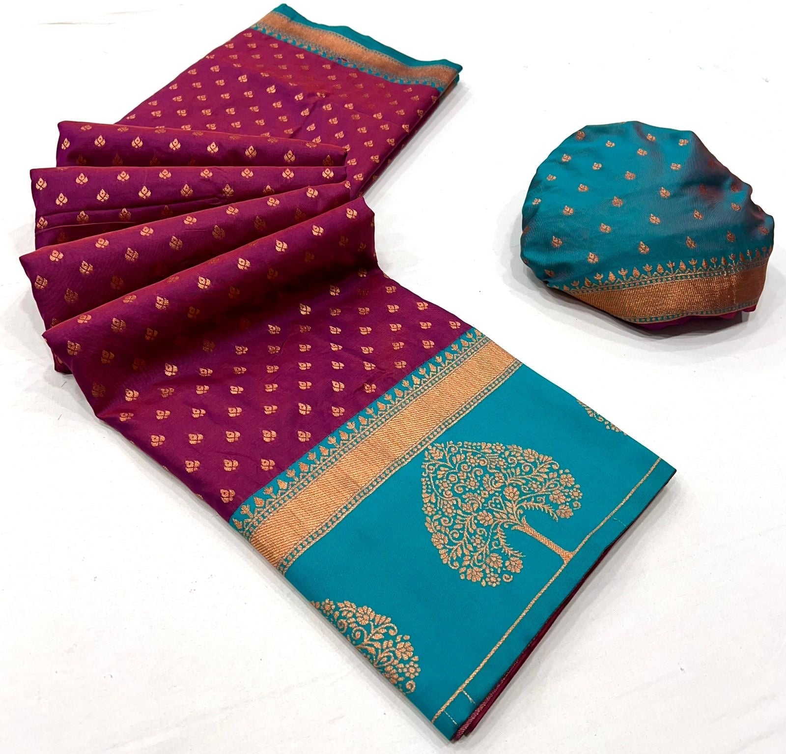 Raga Kalyan (Saree) - Ranjvani Sarees