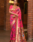 Rajwadi Paithani Saree - Ranjvani