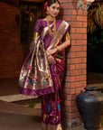 Rajwadi Paithani Saree - Ranjvani