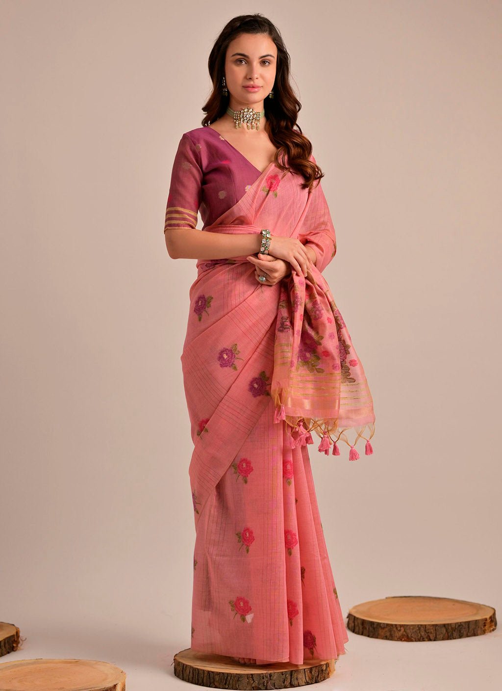 Rosie (saree) - Cotton Saree