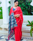 Saheli Tussar Saree - Ranjvani