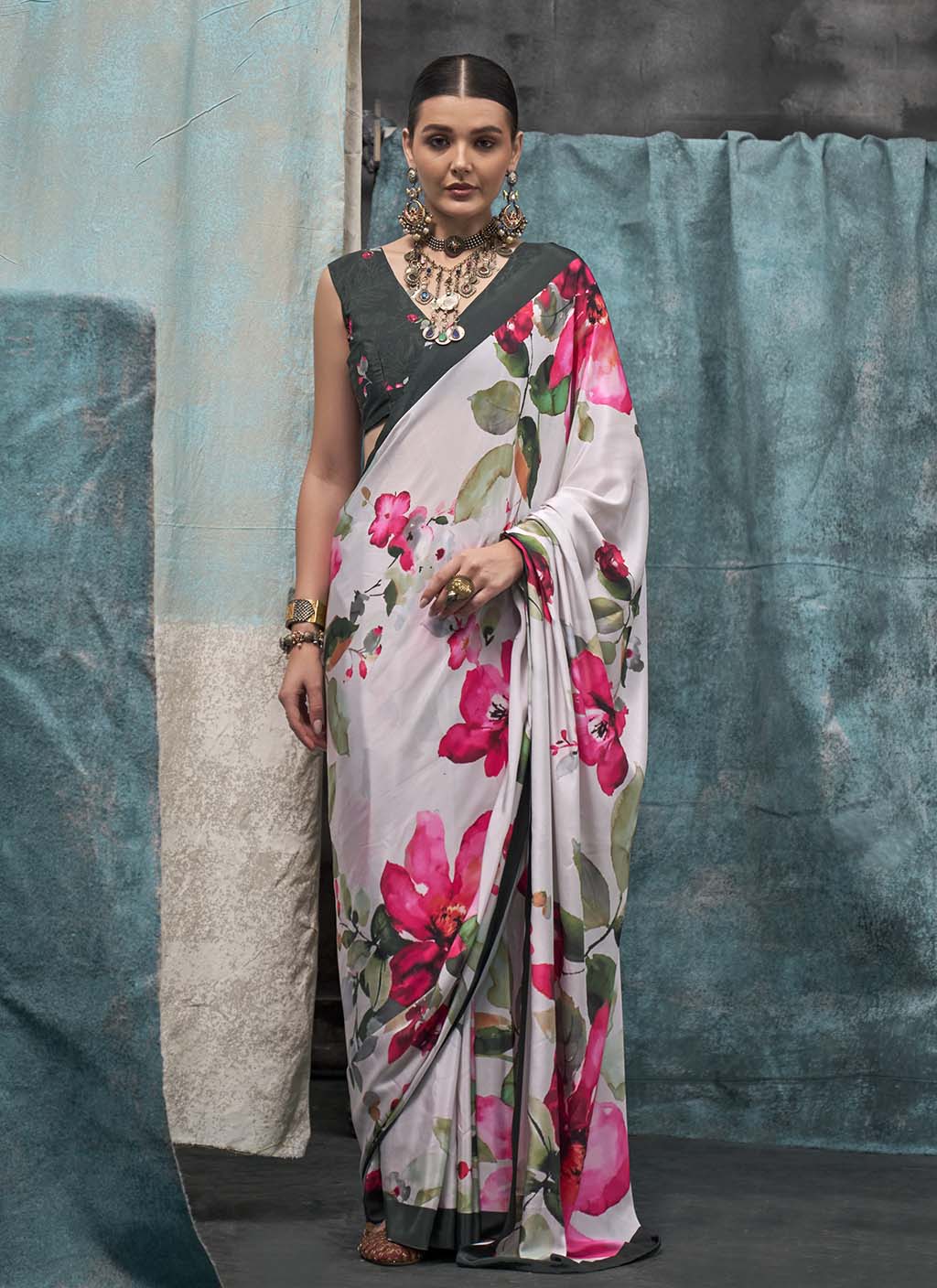 Satrang (Saree) - Ranjvani