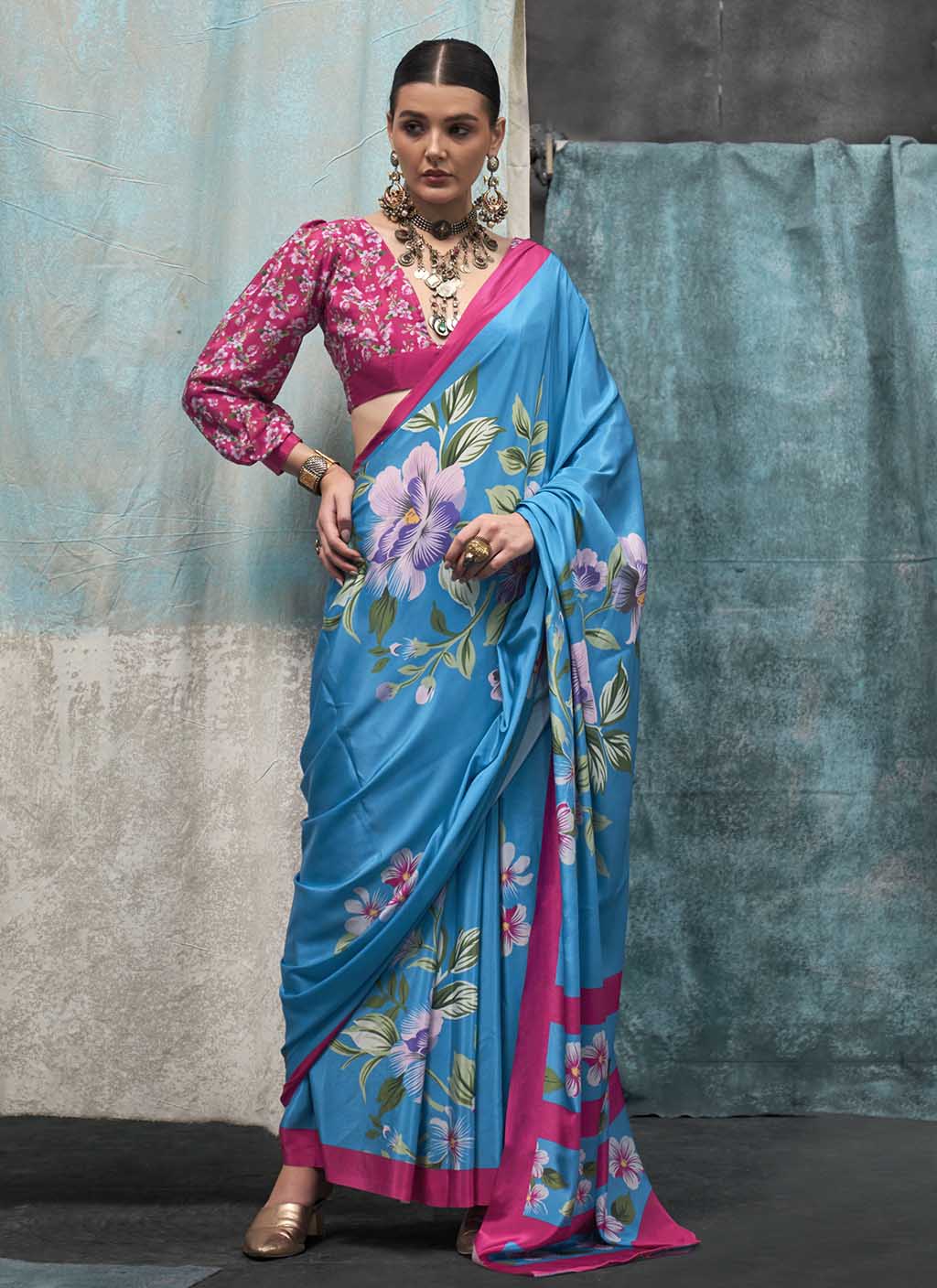 Satrang (Saree) - Ranjvani