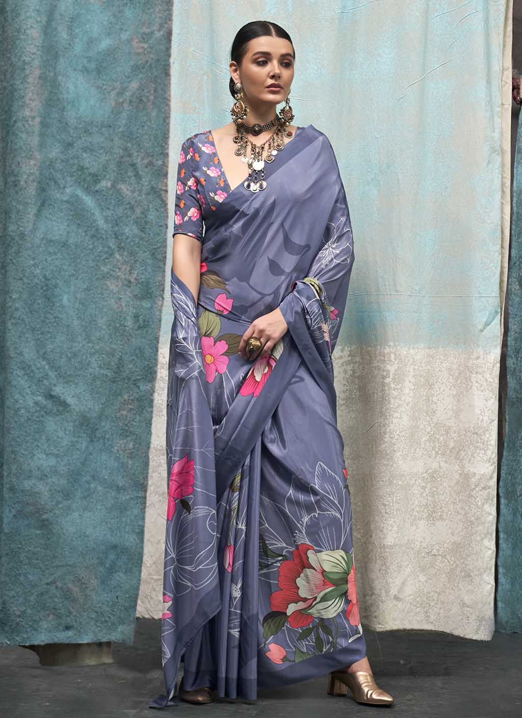 Satrang (Saree) - Ranjvani