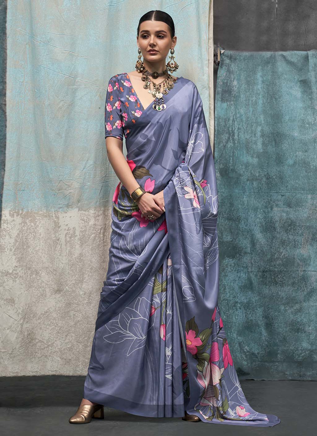 Satrang (Saree) - Ranjvani