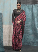 Satrang (Saree) - Satin Silk