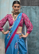 Satrang (Saree) - Satin Silk