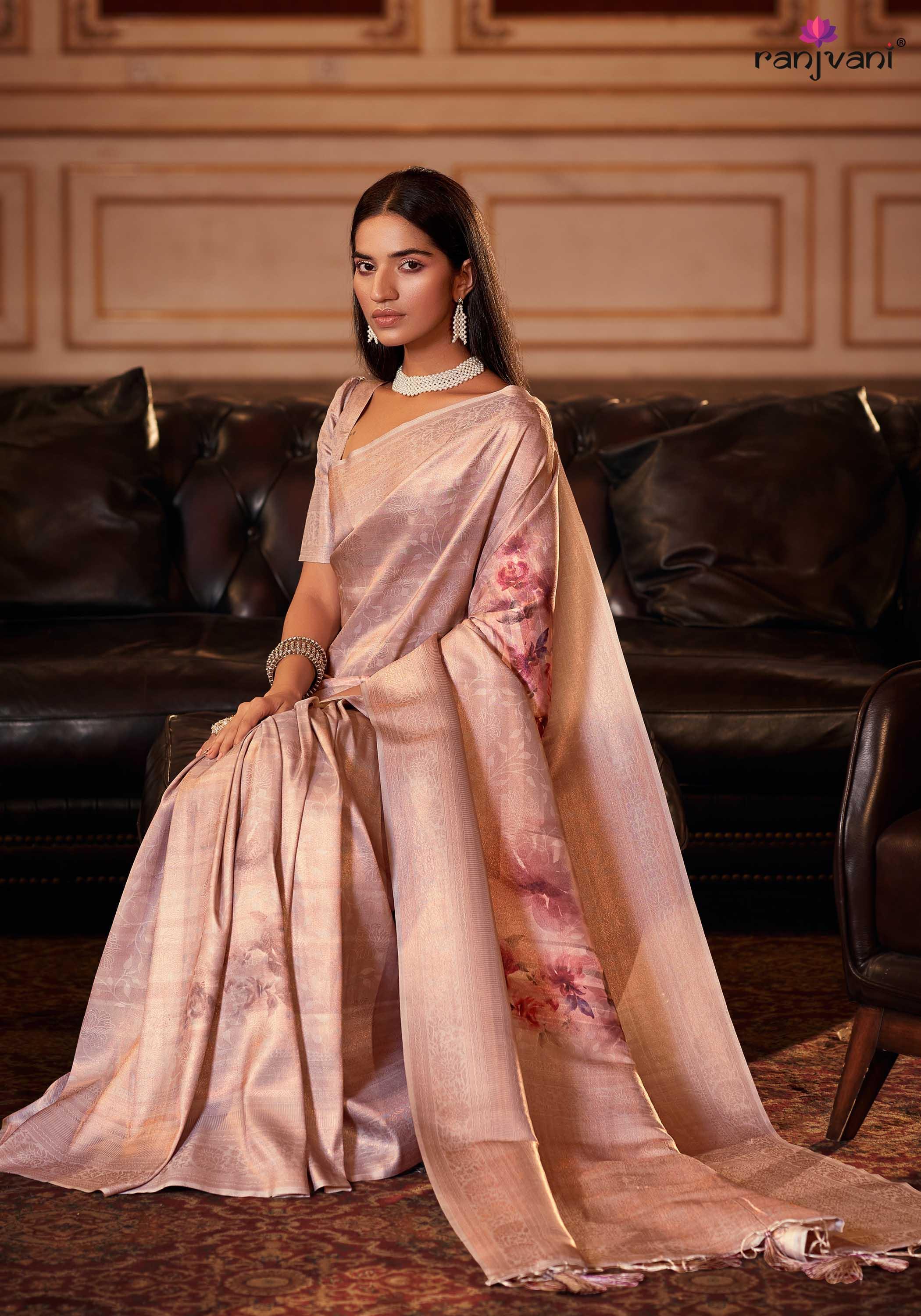 Scarlling Pattu Saree - Women's Clothing