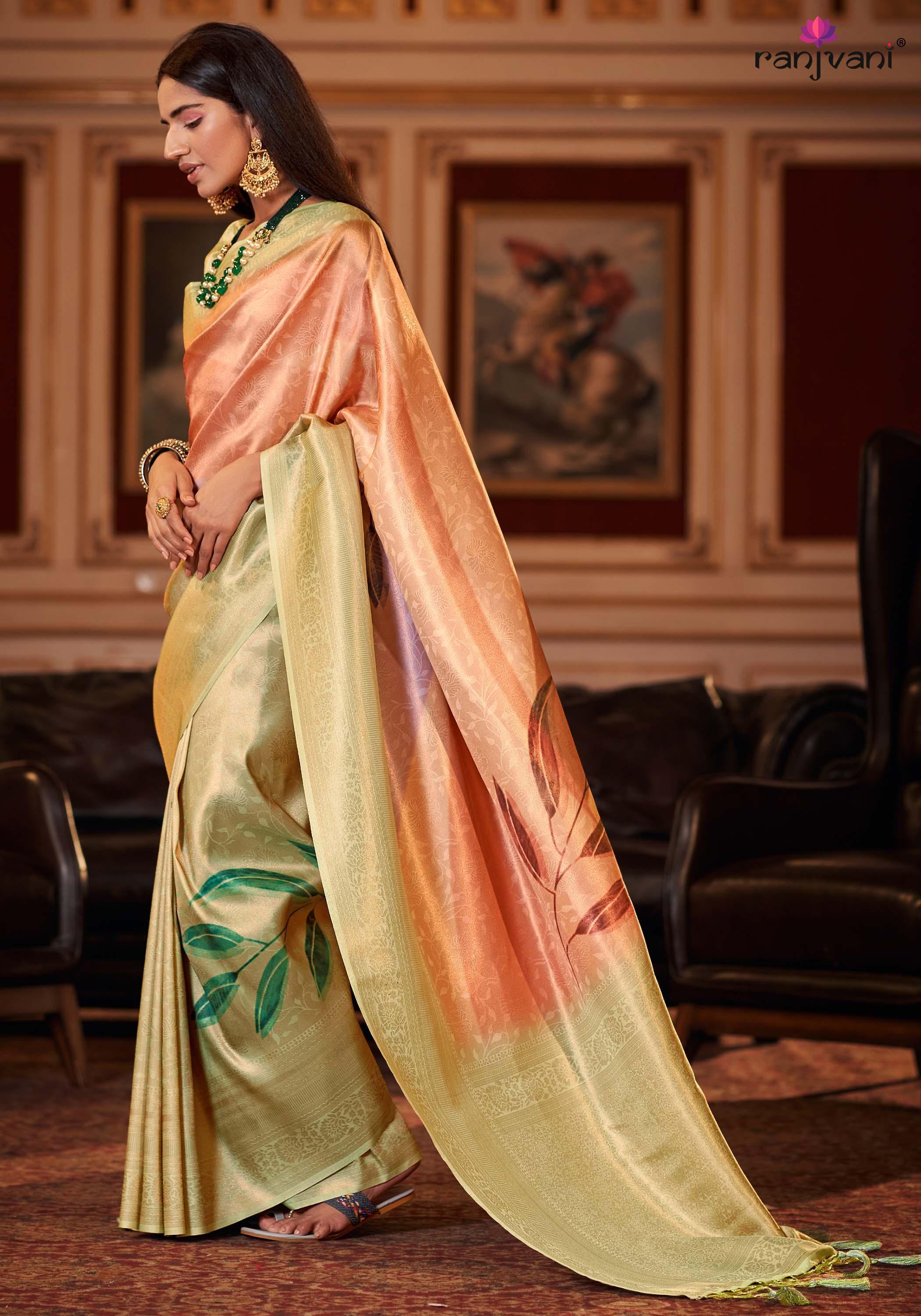 Scarlling Pattu Saree - Women's Clothing
