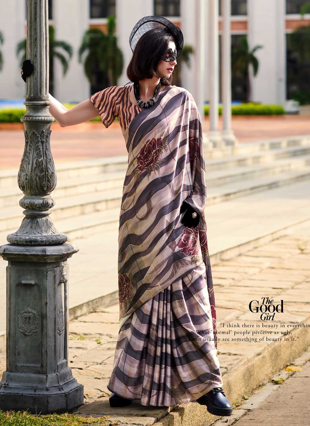 Shubra (Saree) - Satin Silk