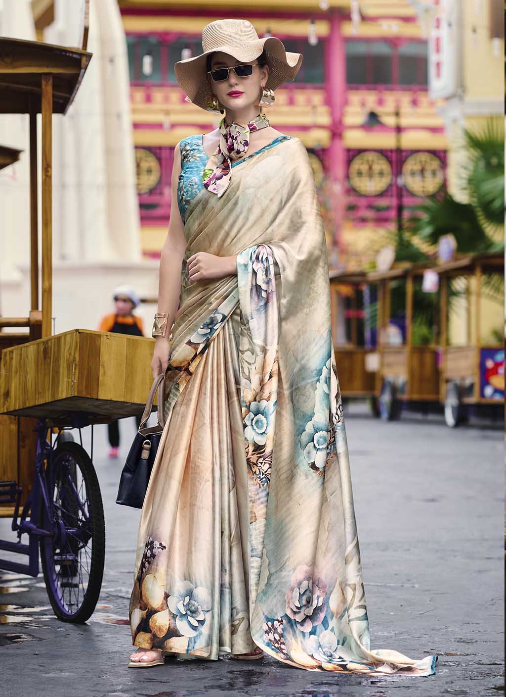 Sonajhuri (Saree) - Satin Silk