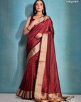 Suman Raw Silk Saree - Ranjvani