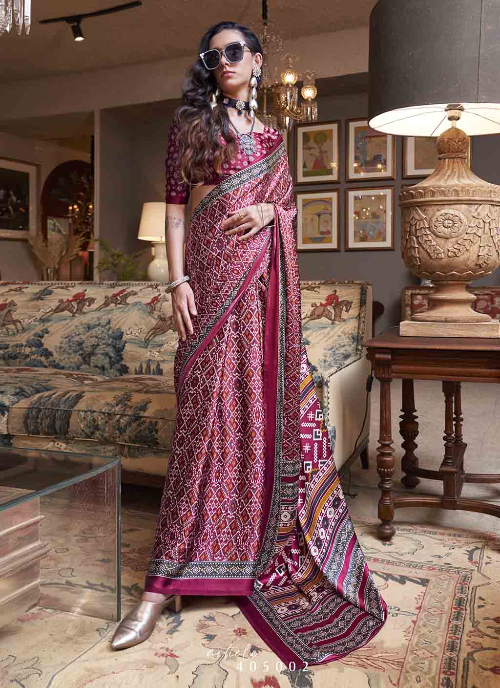 Suryakala (saree) - Satin Silk