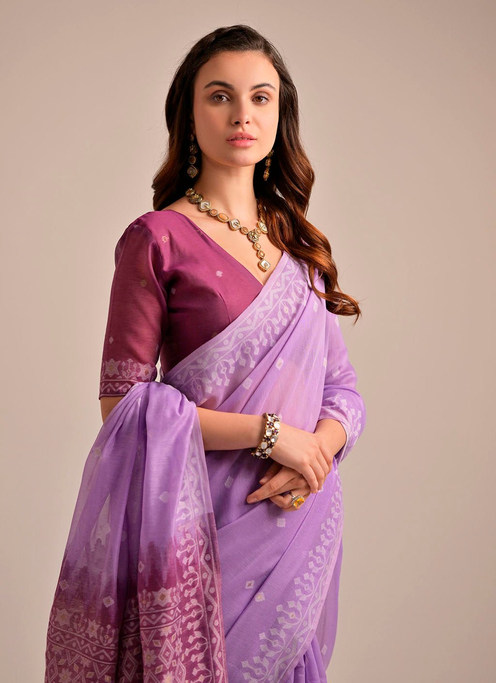 Tanishi (saree) - Ranjvani Sarees