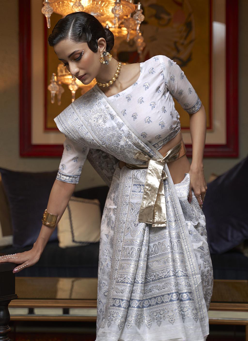 Trishikha (Saree) - Pashmina Sarees