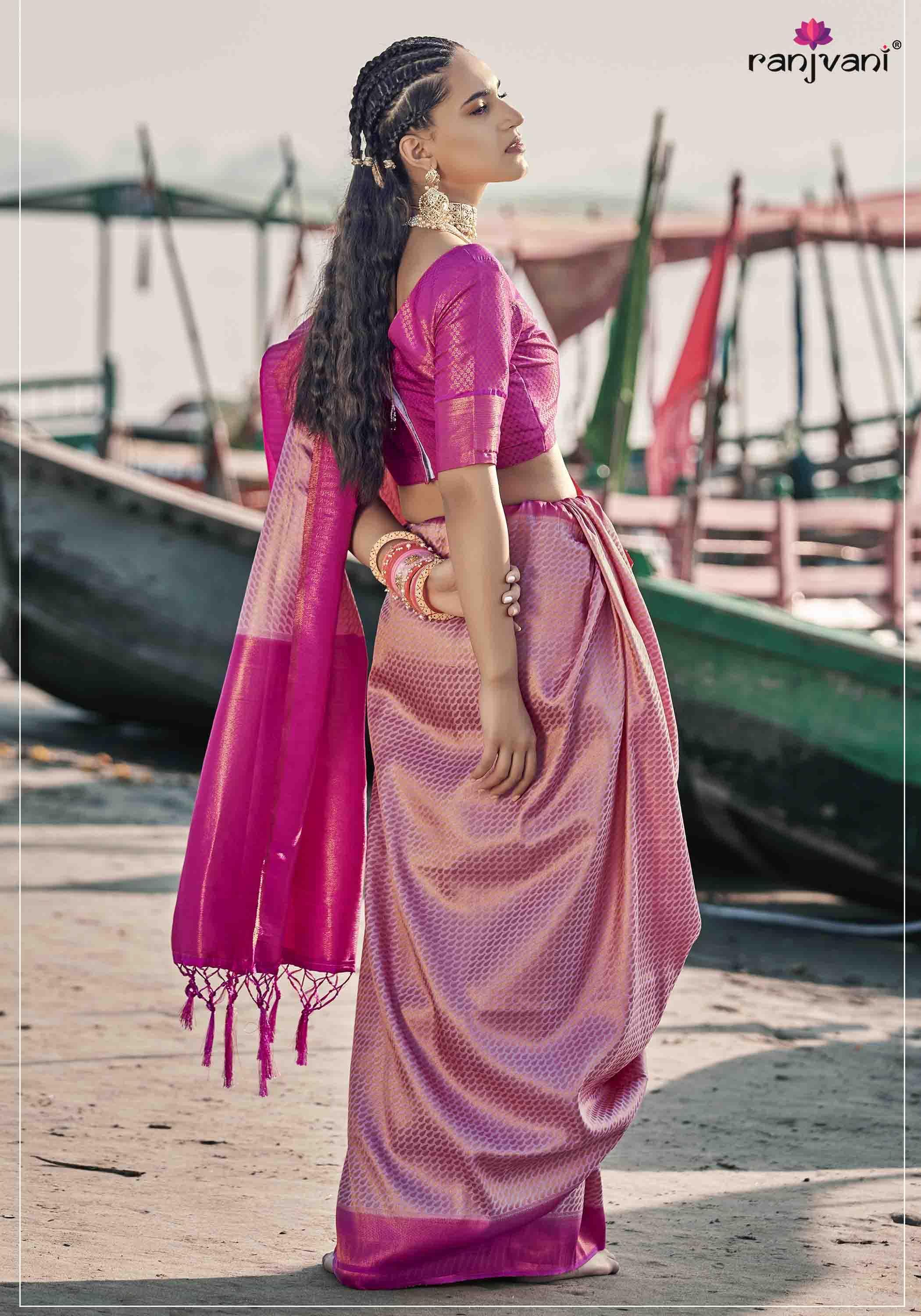 Uberra Pure Kanjivaram Saree - Kanjivaram Saree