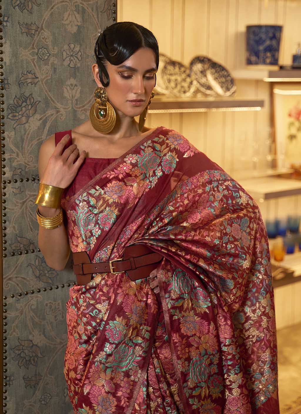 Vrindavan (Saree) - Ranjvani